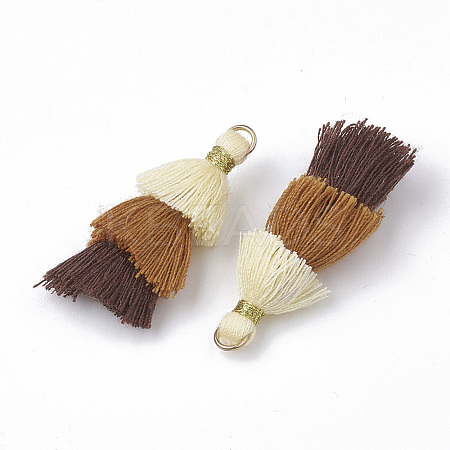 Polycotton(Polyester Cotton) Tassel Pendant Decorations FIND-S264-13-1