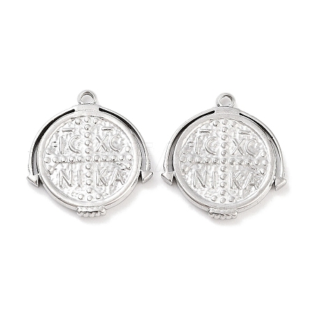 Non-Tarnish 304 Stainless Steel Pendants LS-STAS-P364-10P-1
