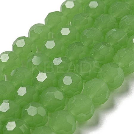 Imitation Jade Glass Beads Stands EGLA-A035-J10mm-D01-1