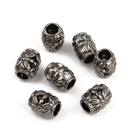 Tibetan Style Alloy Beads PALLOY-ZX001-37B-1