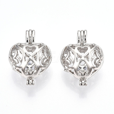 Brass Locket Pendants LS-PALLOY-S094-43P-01-1