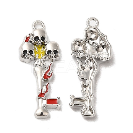 Alloy Enamel Pendant LS-PALLOY-H128-05P-1