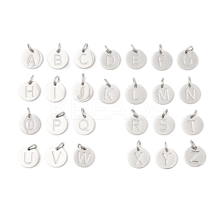 26Pcs 304 Stainless Steel Charms Set STAS-A125-06P-1