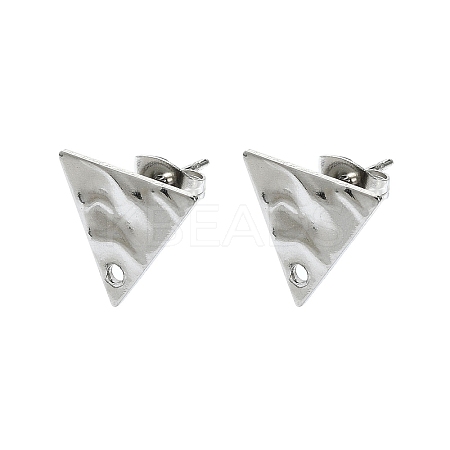 Non-Tarnish 304 Stainless Steel Stud Earring Findings LS-STAS-L024-003P-02-1