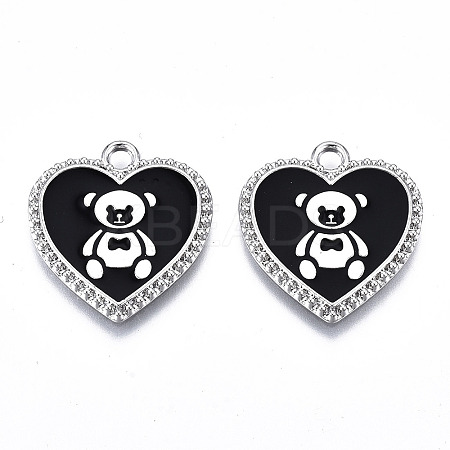 Eco-Friendly Alloy Enamel Pendants LS-X-ENAM-Q437-042P-01-NR-1