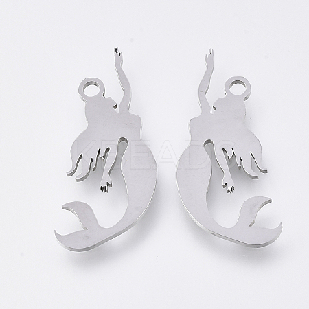 Tarnish Resistant 201 Stainless Steel Pendants LS-STAS-S110-004P-1