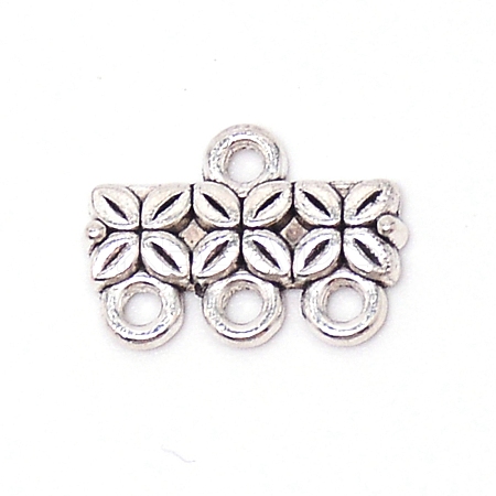 Tibetan Style Zinc Alloy Chandelier Components Links LS-PALLOY-WH0088-15AS-1