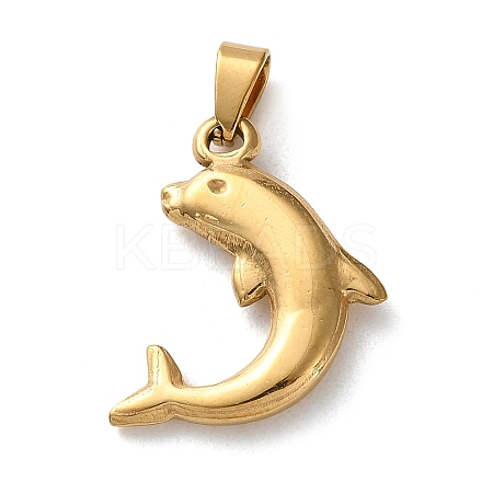 201 Stainless Steel Pendants STAS-U053-14G-1