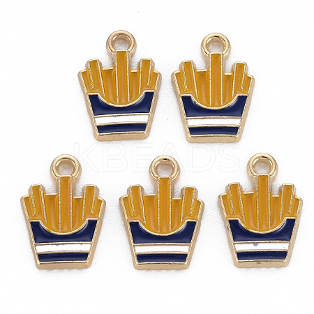 Alloy Enamel Charms ENAM-S126-061B-NR-1