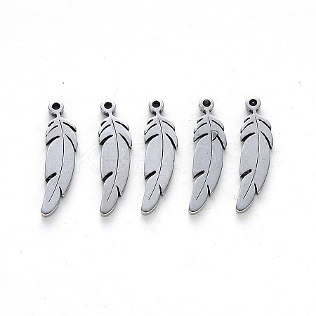 Tarnish Resistant 201 Stainless Steel Pendants LS-X-STAS-N092-13-1