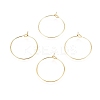 Ion Plating(IP) 316L Surgical Stainless Steel Hoop Earring Findings X-STAS-D164-02G-A-1