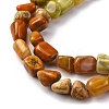Natural Agate Beads Strands G-RM241227-05-3