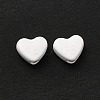 Heart Spray Painted Alloy Beads FIND-G053-01O-4