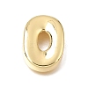 Brass Slide Charms KK-E802-33G-O-1