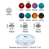 DIY Yoga Chakra Bracelet Making Kits DIY-SC0012-64-2