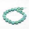 Electroplated Natural & Dyed Druzy Agate Bead Strands G-N0169-004P-01-2