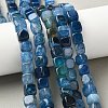 Natural Dragon Veins Agate Beads Strands G-G177-E02-05-5