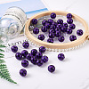 Natural Wooden Beads WOOD-TAC0010-05N-5
