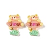 Cartoon Bear Opaque Resin Decoden Cabochons CRES-I031-01-1