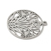 304 Stainless Steel Pendants STAS-V016-14P-2