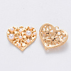 Brass Pendants KK-T049-042G-NF-2