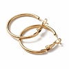 PVD Vacuum Plating 304 Stainless Steel Hoop Earrings LS-STAS-S078-08-30mm-3