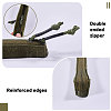 Nylon & Plastic Outdoor Tactical Vest Zipper Strip DIY-WH0128-60B-4