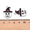 Halloween Theme Alloy Enamel Pendants ENAM-T020-08C-3