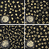 4 Boxes 4 Styles Brass Cabochons MRMJ-OC0003-94-1