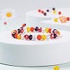 500Pcs 5Colors Electroplate Glass Beads EGLA-LS0001-01B-6