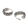 316 Surgical Stainless Steel Hoop Earrings EJEW-D096-05D-AS-2