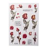 Flower Pattern Waterproof Self Adhesive Hot Stamping Stickers DIY-I063-08-2