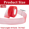 1 Rolls Sheer Organza Ribbon SRIB-CY0001-22C-05-2