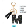 1Pc Resin Letter Keychains KEYC-TADJ0001-09M-3