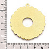 Rack Plating Alloy Enamel Big Pendants ENAM-N056-394B-G-3