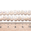Natural Cultured Freshwater Pearl Beads Strands PEAR-N026-02-5