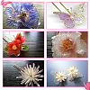 70Pcs 7 Styles Iron Open Back Bezel FIND-SC0019-88-6