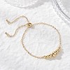 Brass Cable Chains Slider Bracelets BJEW-JB12813-02-1