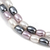 Electroplated Shell Pearl Beads Strands BSHE-H113-06B-04-3