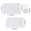 DIY 3D House Silicone Molds Kits DIY-OC0002-96-5