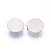 304 Stainless Steel Brooch Cabochon Settings STAS-E547-08J-P-2