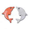 201 Stainless Steel Enamel Pendants STAS-N088-16K-2