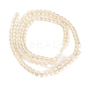 Transparent Electroplate Glass Beads Strands GLAA-T032-T4mm-C11-2