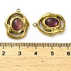 Natural Amethyst Pendants STAS-H438-10G-02-3