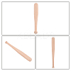 Natural Wood Baseball Bat Home Display Decorations WOOD-WH0101-35-4