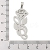 Non-Tarnish 304 Stainless Steel Pendants LS-STAS-Z076-15P-3