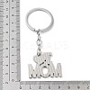 Mother's Day Alloy Enamel Keychains X-KEYC-P020-A01-3