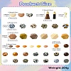 DIY Leopard Print Beadable Pen Beads Kits DIY-CJ0002-65-8