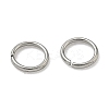 Tarnish Resistant 304 Stainless Steel Open Jump Rings X-STAS-M008-04A-4