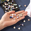 42Pcs 7 Style Electroplate Acrylic Pendants MACR-TA0001-26-6